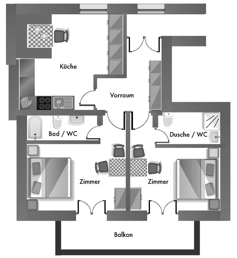 Appartement Kristall Tauplitz Eksteriør bilde